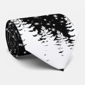 Outdoor adventure | pine forest | starry night    ネクタイ (ロール)