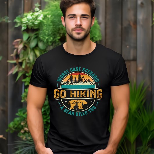 Outdoor Adventure Tee Go Hiking T-Shirt Tシャツ