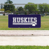 Outdoor Banner-Huskies 横断幕 (インサイチュ)