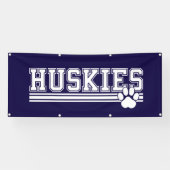 Outdoor Banner-Huskies 横断幕 (横)