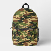Outdoor camouflage backpack プリントバックパック (正面)