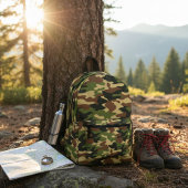 Outdoor camouflage backpack プリントバックパック
