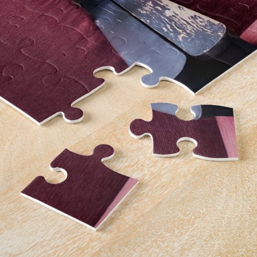 Outdoor Courtyard Café ジグソーパズル (側面)