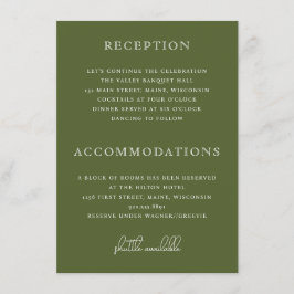 Outdoor Fishing Lure Hooks Green Wedding Insert エンクロージャーカード