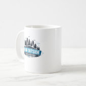 Outdoor Hiking Gift for Adventure Lover コーヒーマグカップ (正面左)