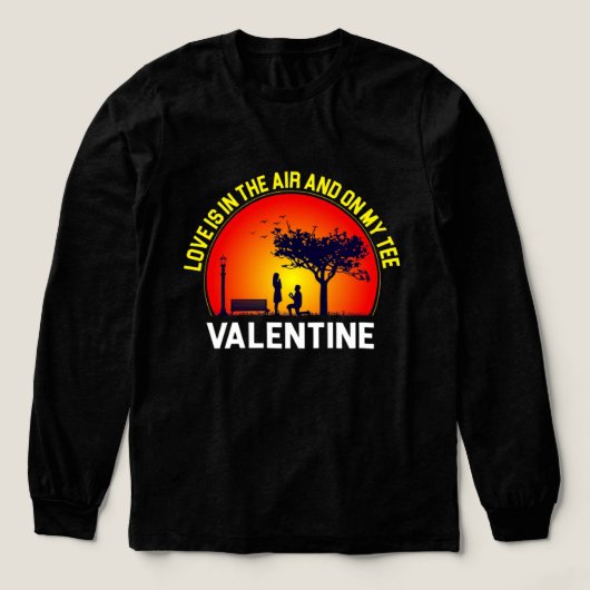 Outdoor Lovers: National Parks Valentines Day 2026 トライブレンドＴシャツ (デザイン正面)