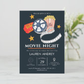 Outdoor Movie Night Invitation 招待状 (スタンド正面)