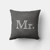 Outdoor Pillow黒板の氏 クッション (裏面)