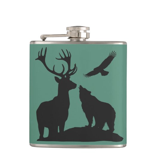 Outdoor Sportsman flask フラスク (正面)