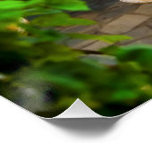 Outdoor Tables at Resturant ポスター (コーナー)