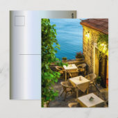 Outdoor Tables at Resturant ポストカード (正面/裏面)