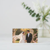 Outdoor Wedding Photographer Event Planner 名刺 (スタンド正面)