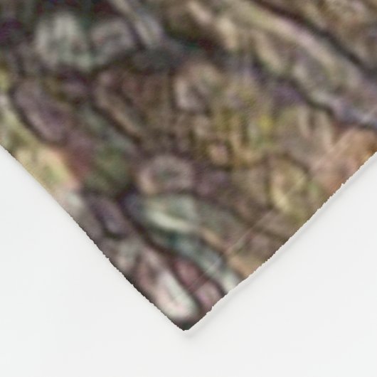 Outdoorsmanのオジロ鹿シカの木びき台のハンターのプラシ天 フリースブランケット (角)