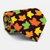 Outdoorsmanの自然恋人の紅葉のカエデの葉 ネクタイ (ロール)