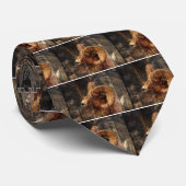 outdoorsmenの初期のなwoodgrain山のラム ネクタイ (ロール)