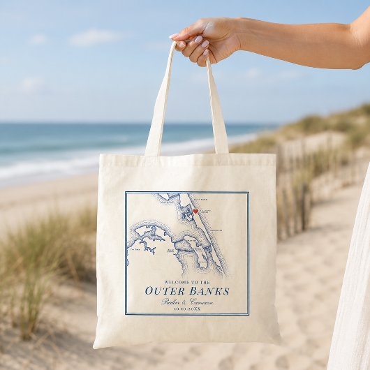 Outer Banks ウェディングファバーへようこそ トートバッグ
