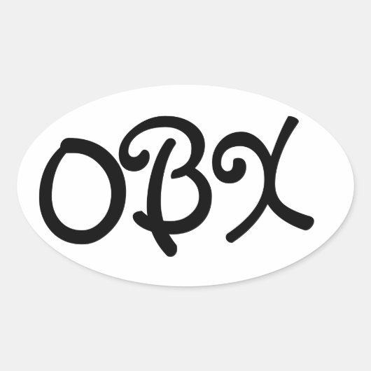 Outer Banks ステッカー (正面)