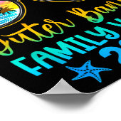 Outer Banks Family Vacay Vacation 2026 Straight Tr ポスター (角)