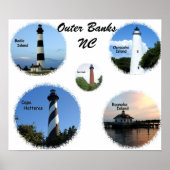 Outer Banks Lighthouse Poster ポスター (正面)