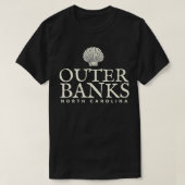 Outer Banks , North Carolina Beach Tee  Tシャツ (デザイン正面)