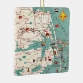 Outer Banks North Carolina Postcard セラミックオーナメント (右)