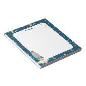 Outer Spaceおもしろいメモ帳 ノートパッド (アングル)