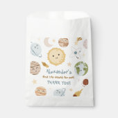 Outer Space Birthday First Trip Birthday フェイバーバッグ (正面)