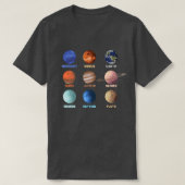 Outer Space Exploration Science Science Fan Premiu Tシャツ (デザイン正面)