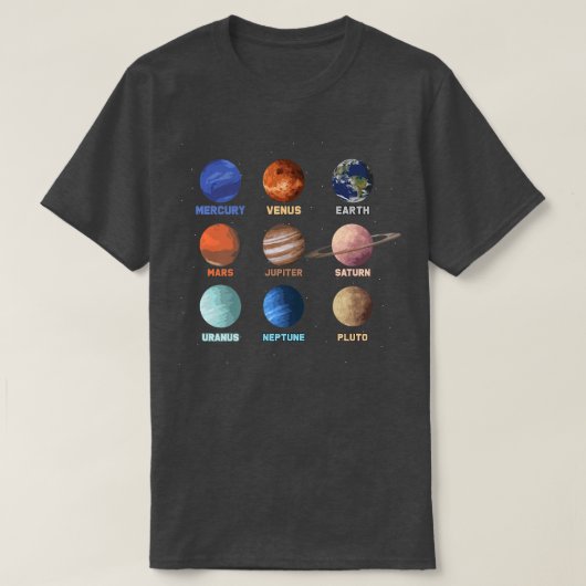 Outer Space Exploration Science Science Fan Premiu Tシャツ (デザイン正面)