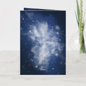 Outer Space First Birthday サンキューカード (裏面)