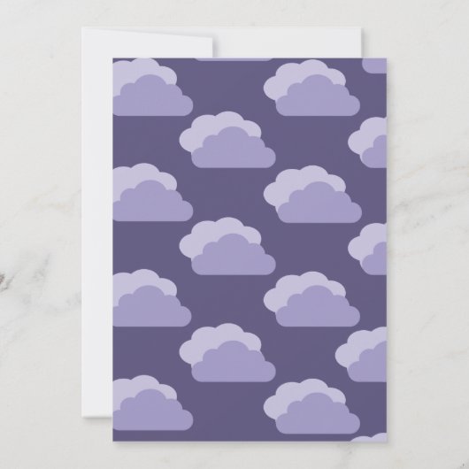 outer space First Trip around sun 1st birthday boy 招待状 (裏面)