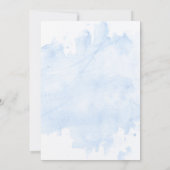 Outer Space First Trip Around The Sun 1st Birthday 招待状 (裏面)