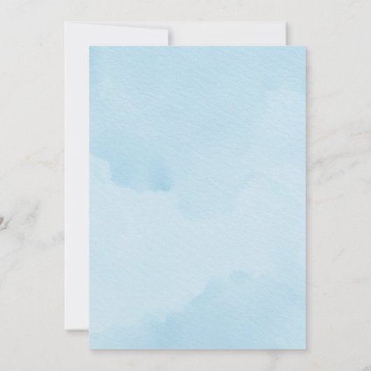 Outer Space First Trip Around the Sun 1st Birthday 招待状 (裏面)