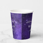 Outer Space Galaxy Party | Kids Astronomy Birthday 紙コップ (右)