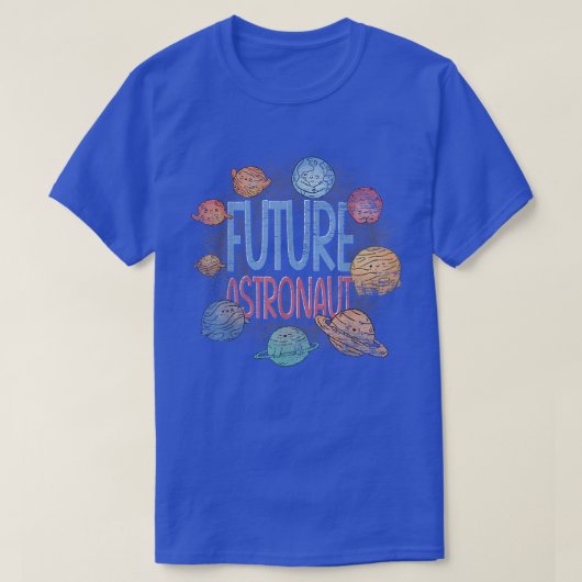 Outer Space Galaxy Planets Space Science Future As Tシャツ (デザイン正面)