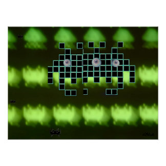 Outer Space Invader Kingdom ポスター