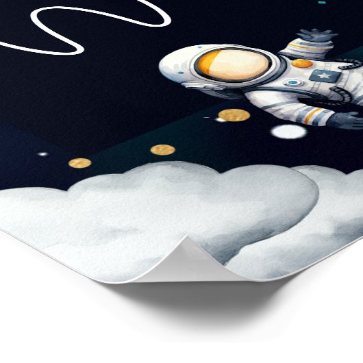 Outer Space My First Year Milestone ポスター (角)