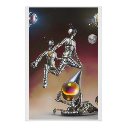 Outer Space Olympians ポスター (正面)