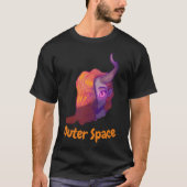 Outer Space shirt unisex Tシャツ (正面)