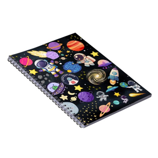 Outerspace Notebook ノートブック (右側)