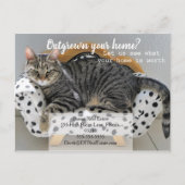 Outgrown Your Home Cat Referral Card ポストカード (正面)