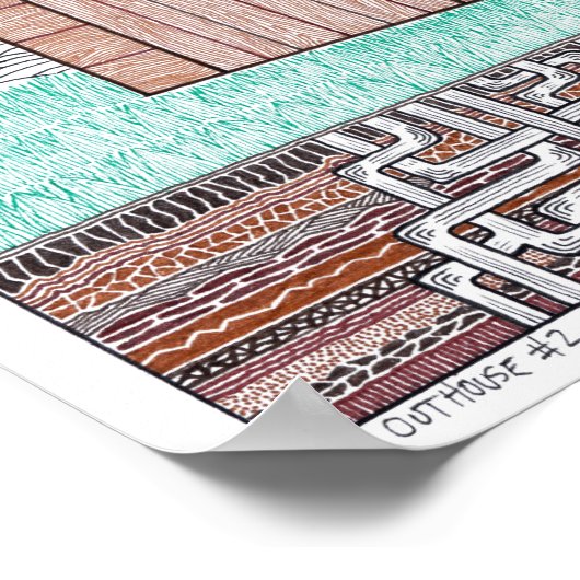 Outhouse #2ポスター ポスター (角)