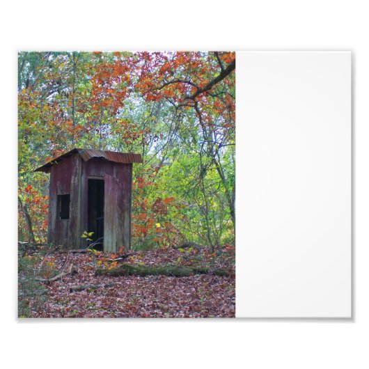 Outhouse in thr秋 フォトプリント            (正面)