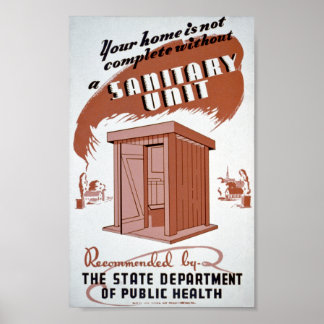 Outhouse WPAポスター ポスター