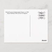 Outhouse WPAポスター ポストカード (裏面)