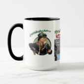 Outlanderのクリスマスキャロルのマグ マグカップ (左)