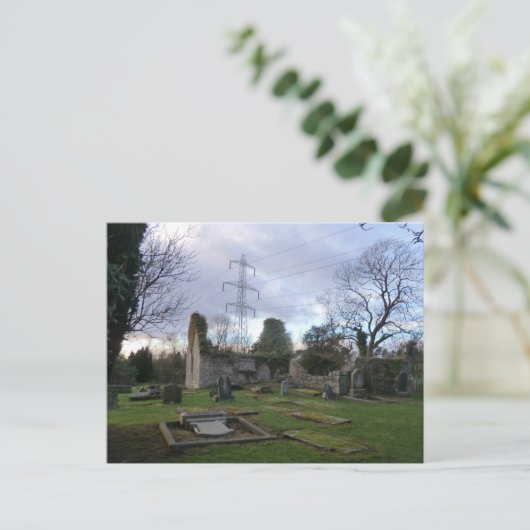 Outlanderの黒いKirk: フィルムの位置教会台なし ポストカード (スタンド正面)