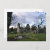 Outlanderの黒いKirk: フィルムの位置教会台なし ポストカード (正面/裏面)