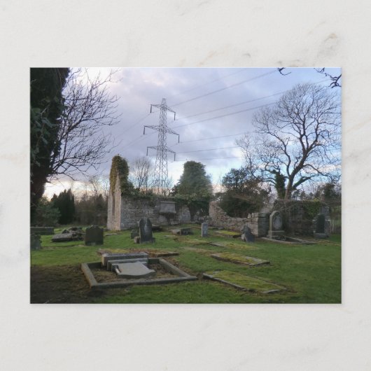 Outlanderの黒いKirk: フィルムの位置教会台なし ポストカード (正面)