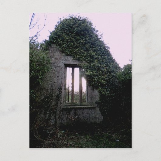 Outlander's Black Kirk Window (West Kirk Culross) ポストカード (正面)